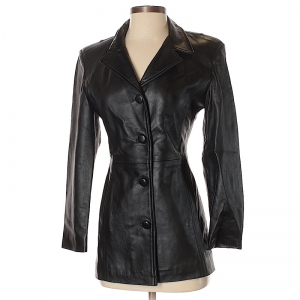 Leather Coat
