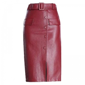 Leather Skirt
