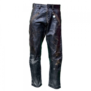 Men Fashion Leather Pant