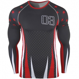 Men Gym Compression Shirt