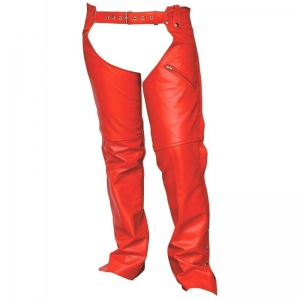 Women Motorbike Leather Chaps
