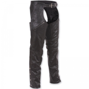 Women Motorbike Leather Chaps