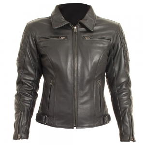 Women Motorbike Leather Jacket
